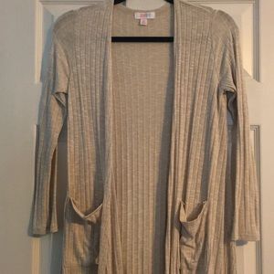 Xs oatmeal colored LuLaRoe sweater